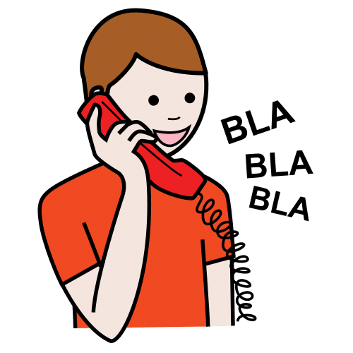 Vull trucar per telèfon